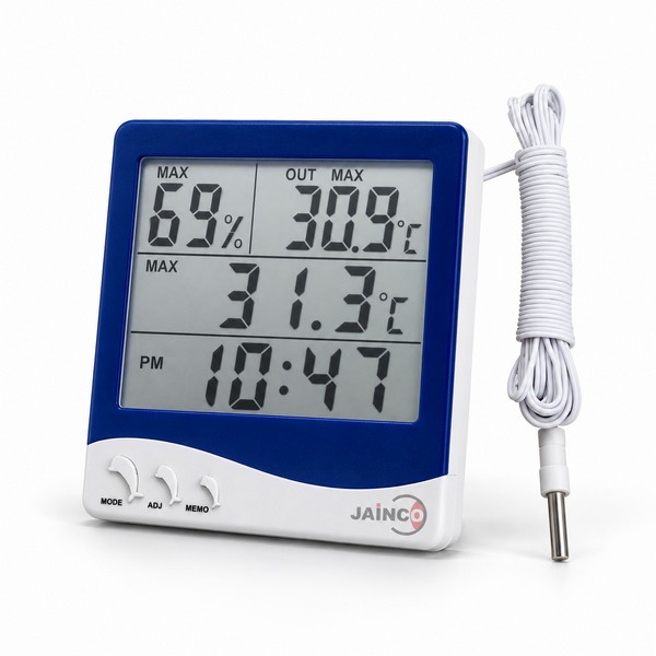 Thermo Hygrometer Clock